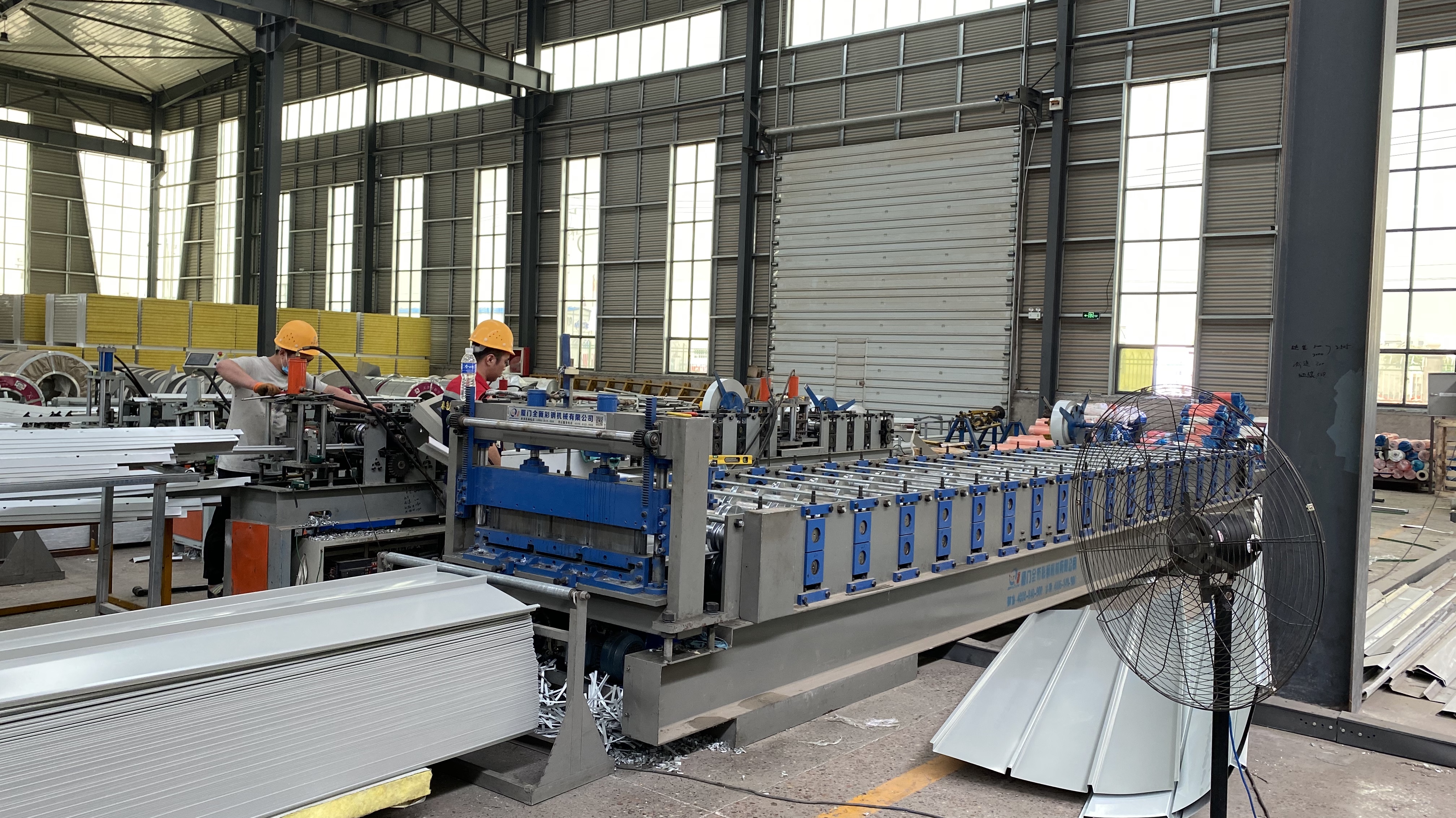 manufacturing facility used in building container townhouse