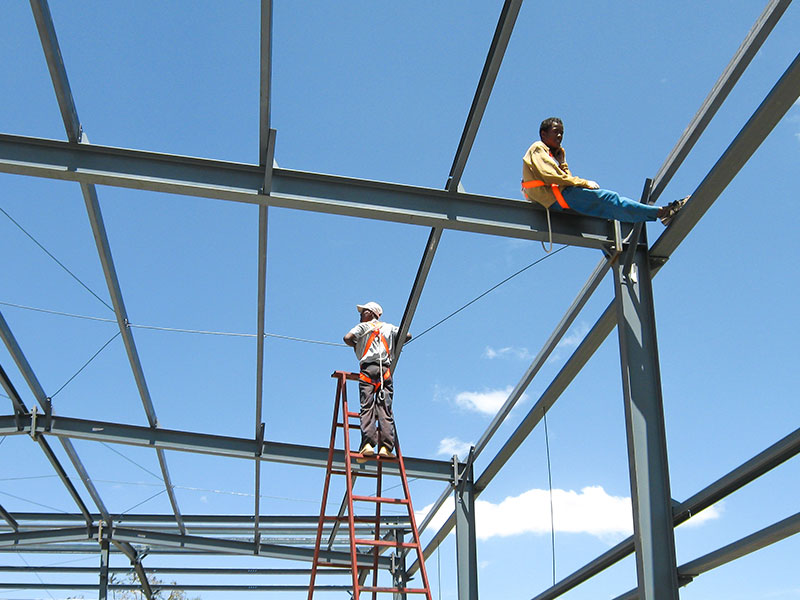 steel beam warehouse