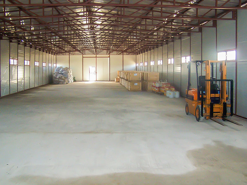 prefab steel warehouse