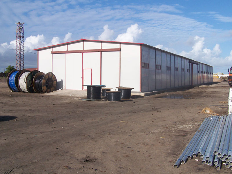 prefabricated steel warehouse