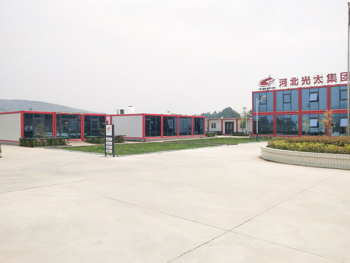 new steel structure Container House Building in China