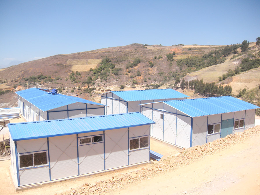 temporary portable housing camps structures