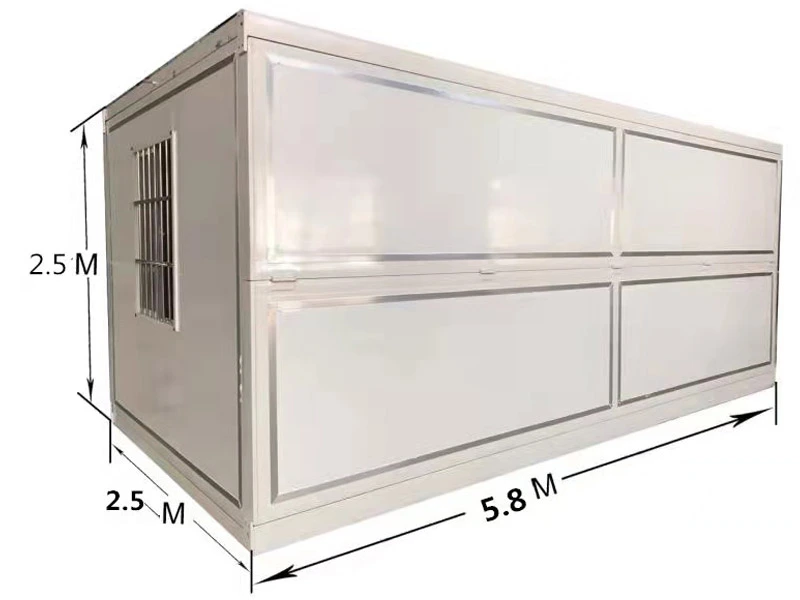 Folding Container House Size